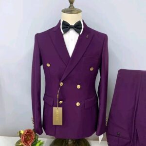 Complet veste couleur rouge,bleu,noir,blanc