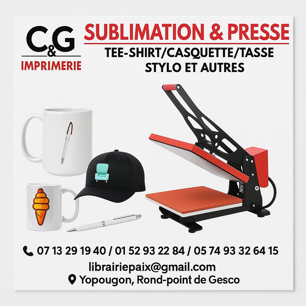 Teeshirt toutes tailles, casquettes toutes tailles, stylo et autres