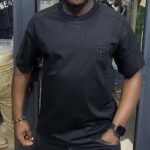 Tee-shirt noir recovery