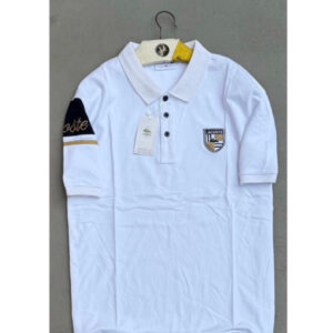 Polo blanc l
