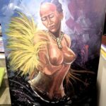 Tableau décoratif africain