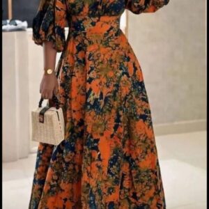 Robe en tissu
