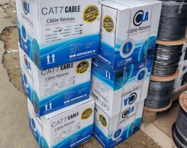 Câble réseau SFTP 305 mètre stock disponibles 10 rouleaux