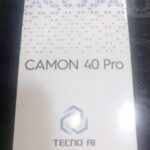 Techno camon 40 pro 256gb/16gb ram noir