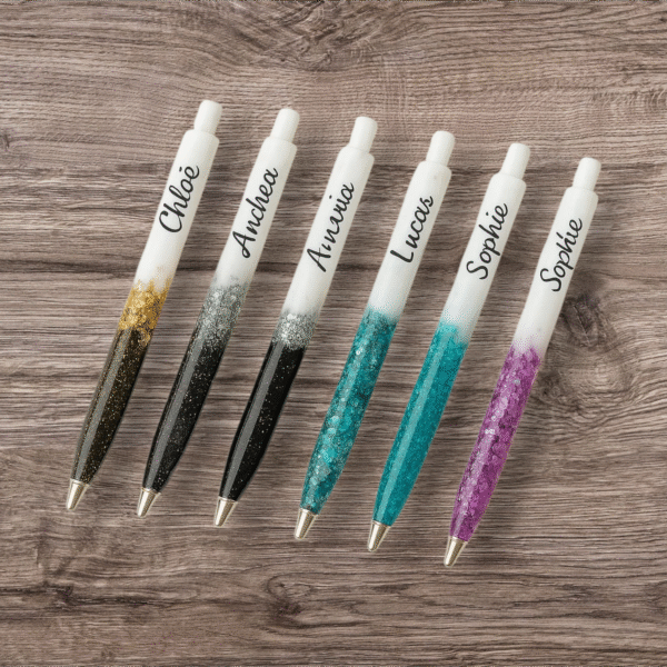 Stylo personnalisé en résine époxy